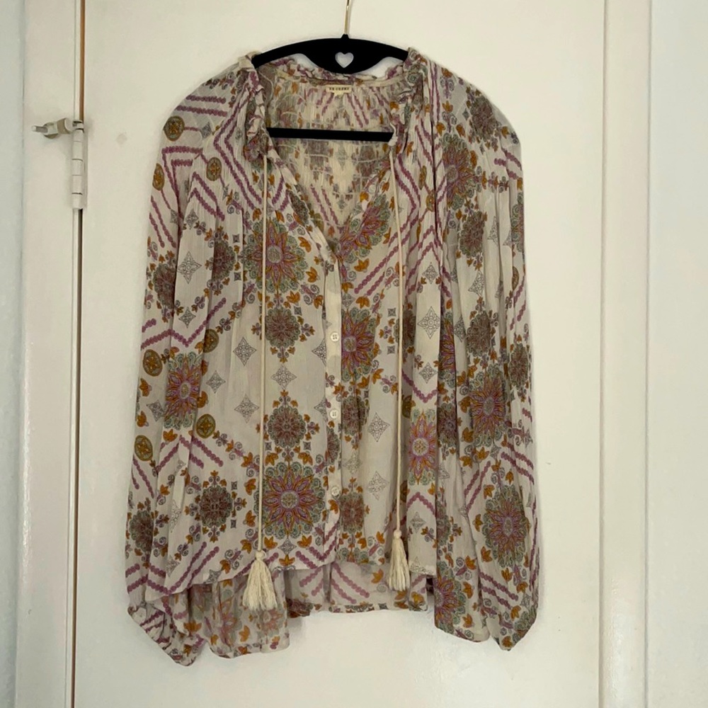 LAST CHANCE Boho Blouse Size L